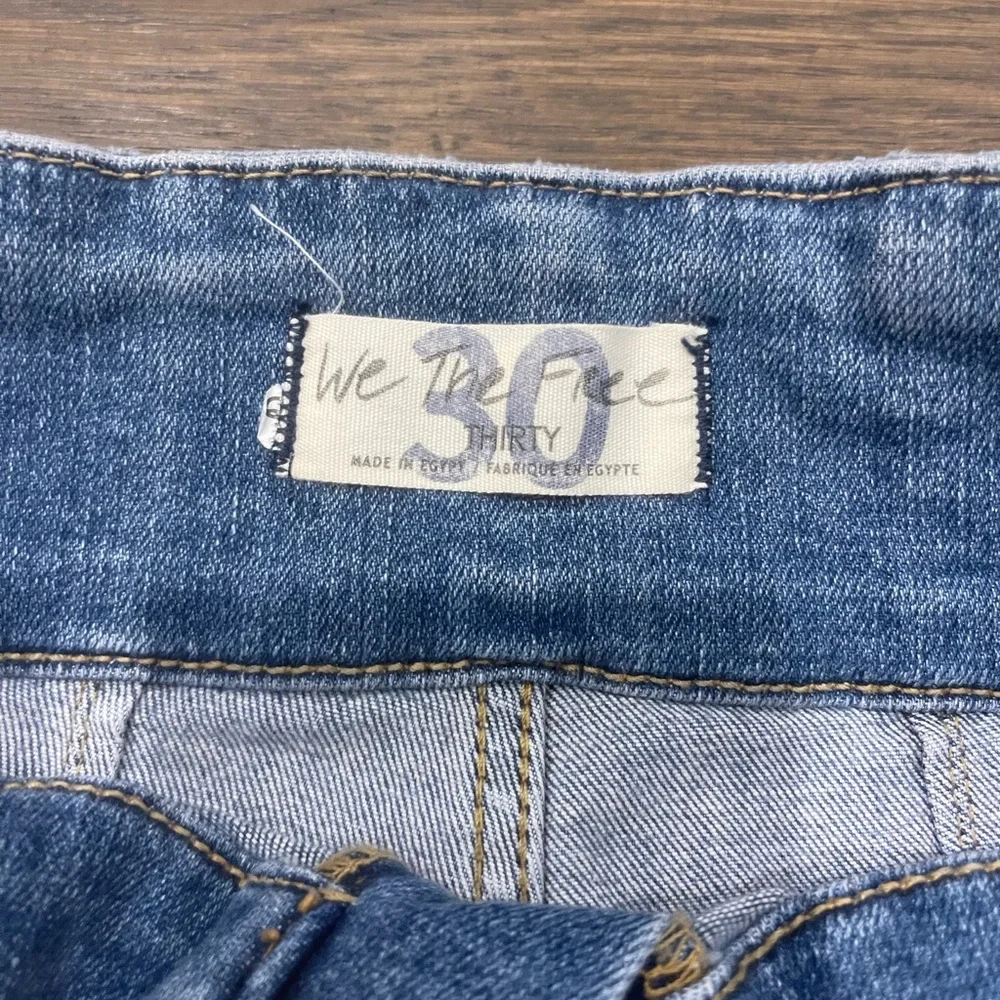 We The Free Jayde Blue Flare Jeans - Picture 4 of 5